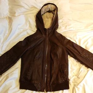 Women's bomber jacket from garage